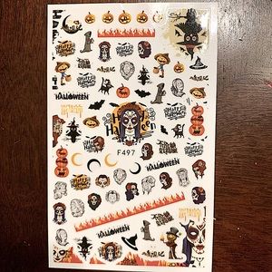 💌BO/GO$4 Halloween Nail Sticker Decals
